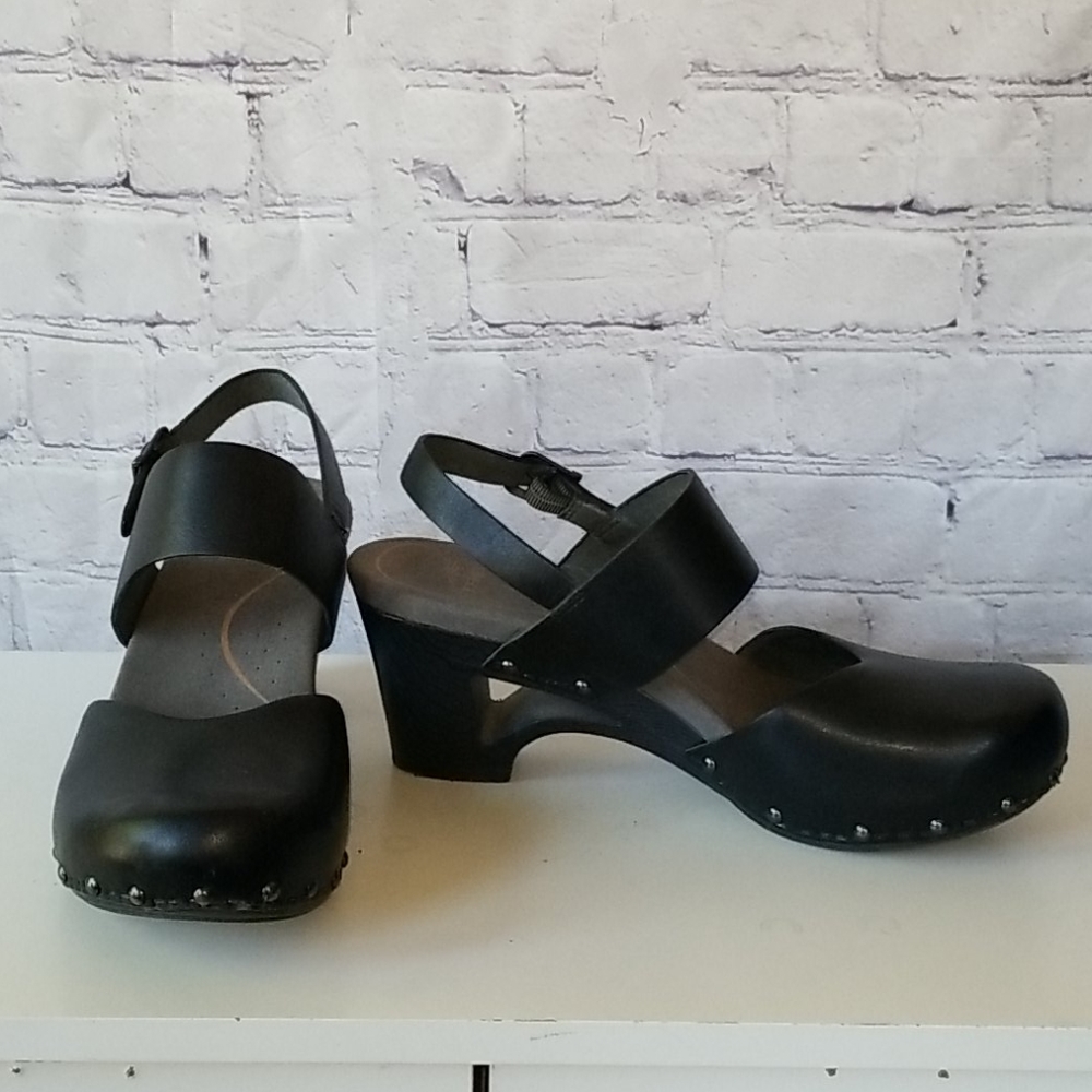 Dansko Taci Heels Mary Janes Wedges Sandal Shoes